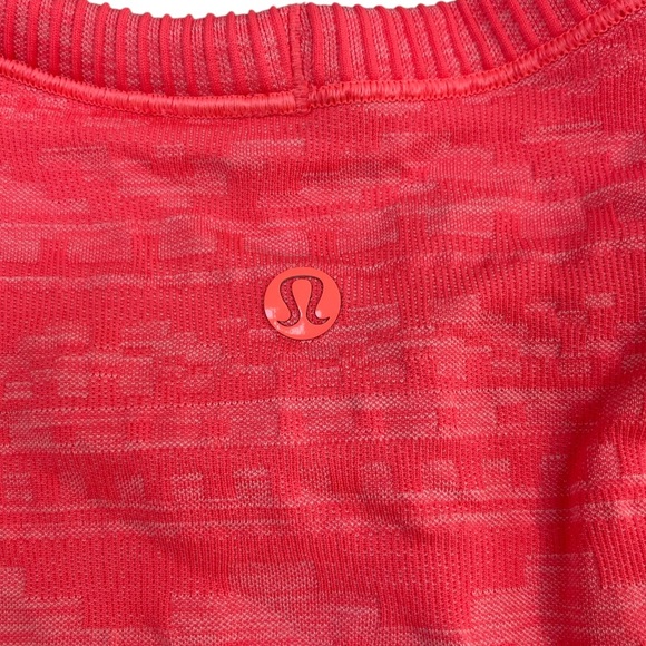 Lululemon Rest Less Pullover Heathered Electric Coral S - Picture 7 of 9